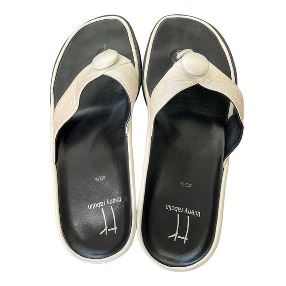 Thierry Rabotin Kody Sandals Comfort Leather Womens Size 40.5 / US 9.5-10 - Picture 1 of 9